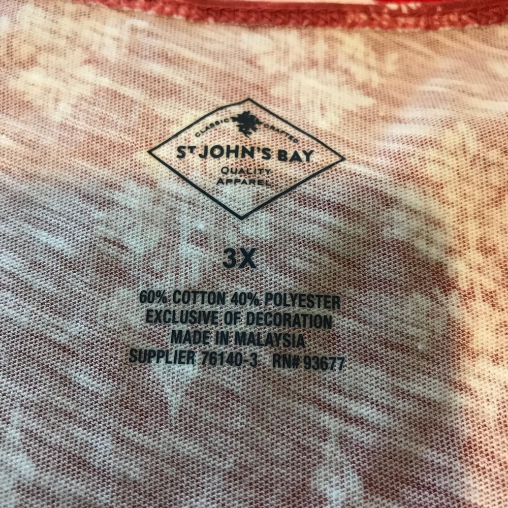 Embroidery on this Rust Color Tank! - Picture 5 of 6